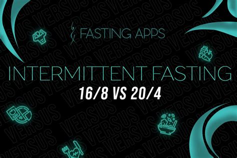 Intermittent Fasting 16/8 vs 20/4 .